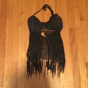 Bathing suit cover/ midriff top